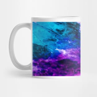 Blue Purple Bath Fizzies Mug